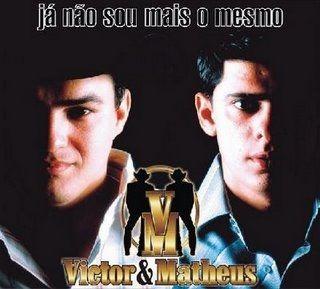 Portada de Álbum "Já não sou mais o mesmo", de Victor e Matheus