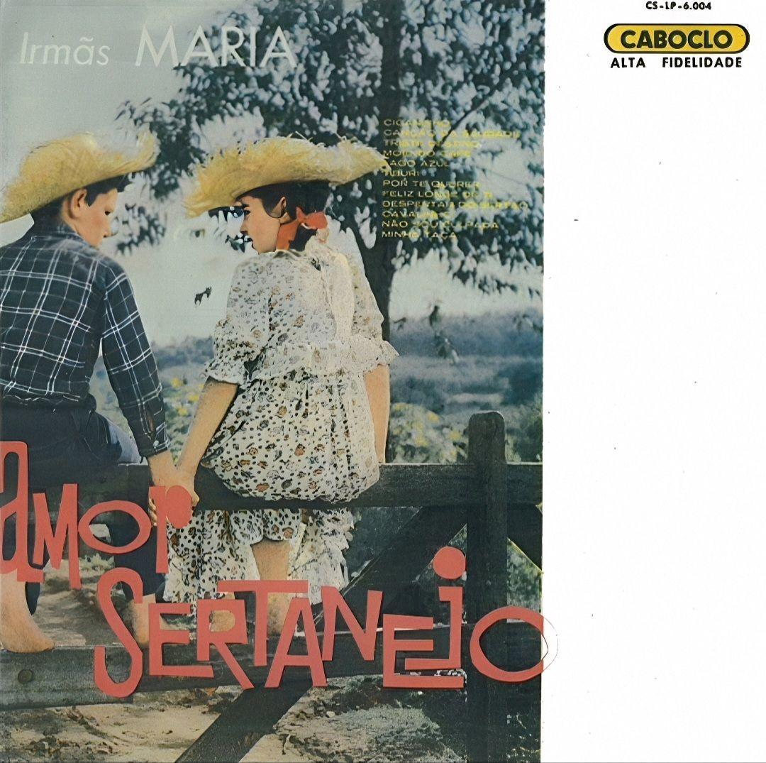 Portada de Álbum "Amor Sertanejo", de Irmãs Maria