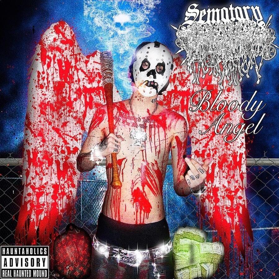 Portada de Álbum "Bloody Angel", de Sematary