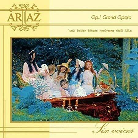 Portada de Sencillo/EP "Grand Opera", de ARIAZ (K-pop)