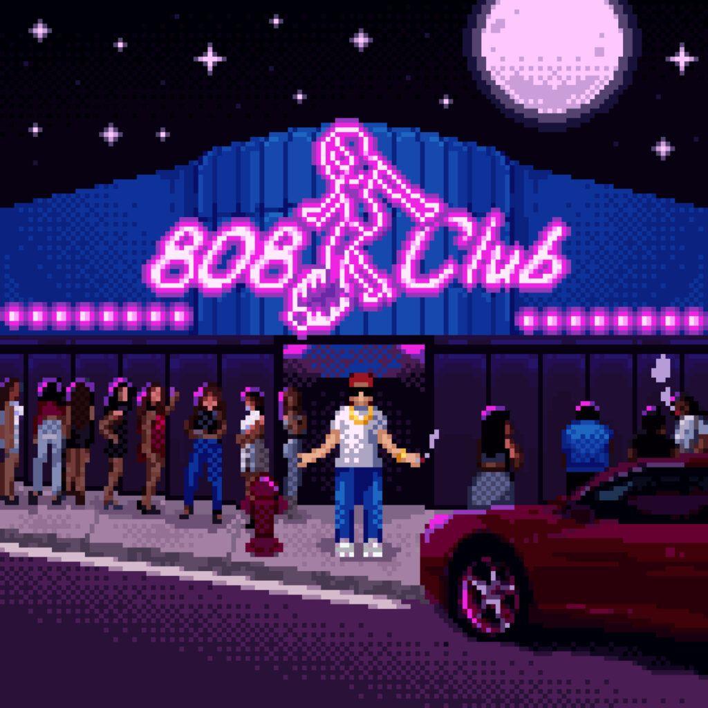 Capa do Álbum "808 CLUB", de WIU