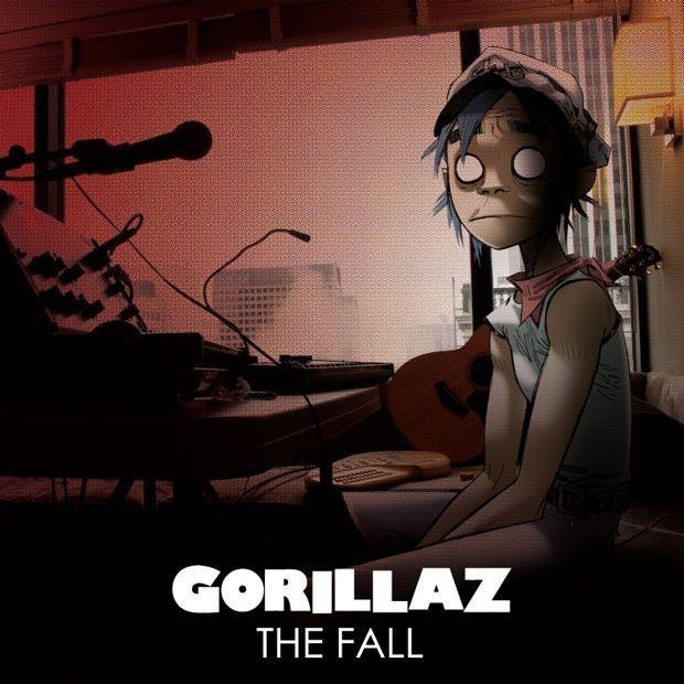 Album cover of "The Fall" by Gorillaz