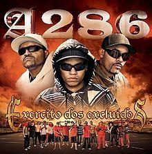 Capa do Álbum "Exército Dos Excluídos", de A286