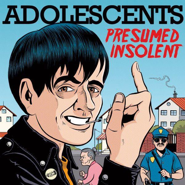 Portada de Álbum "Presumed Insolent", de The Adolescents