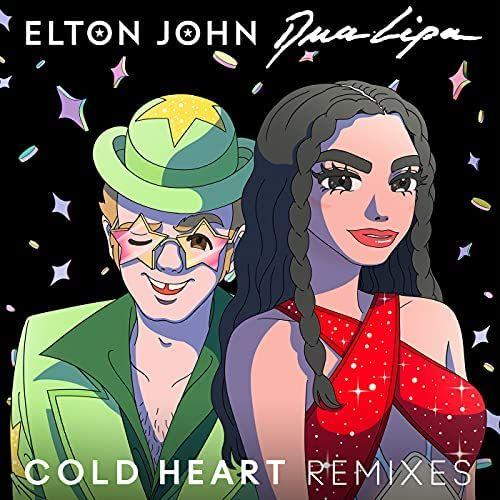 Capa do álbum "Cold Heart (The Blessed Madonna Remix)", de Dua Lipa