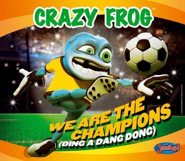 Capa do Single/EP "We Are the Champions (Ding A Dang Dong)", de Crazy Frog