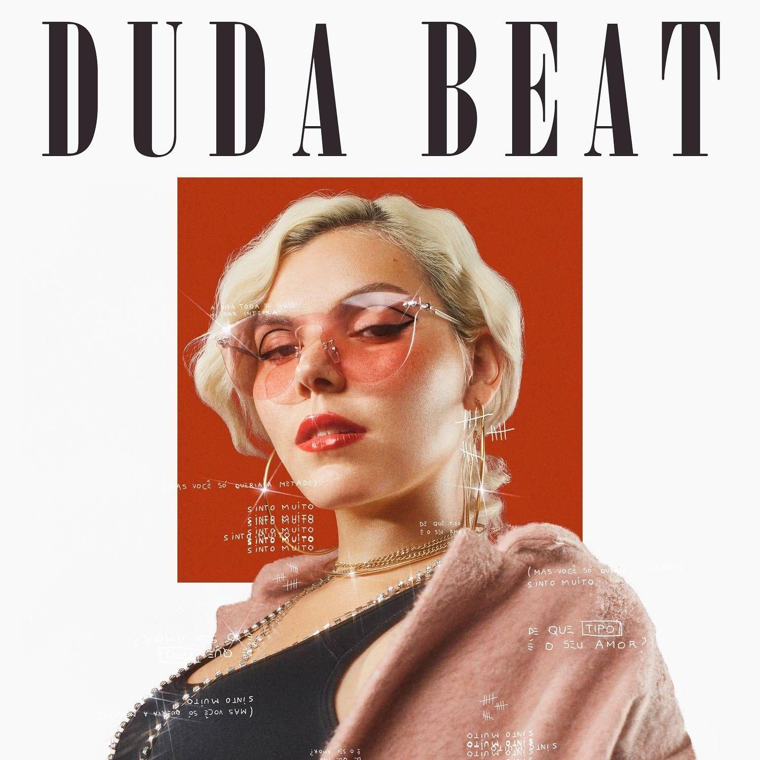 Portada de Álbum "Sinto Muito", de DUDA BEAT