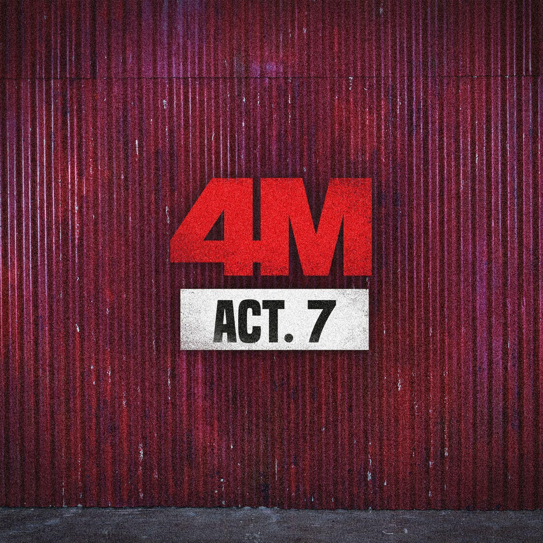 Capa do Single/EP "Act. 7", de 4Minute