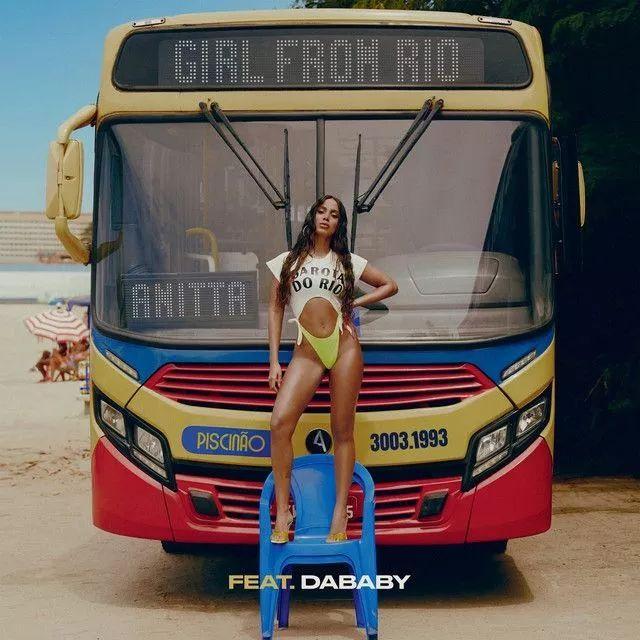 Portada del álbum "Girl From Rio (feat. DaBaby)", de Anitta