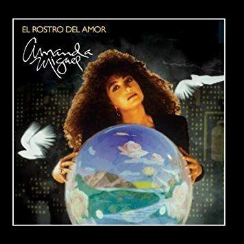 Portada de Álbum "El Rostro de Amor", de Amanda Miguel