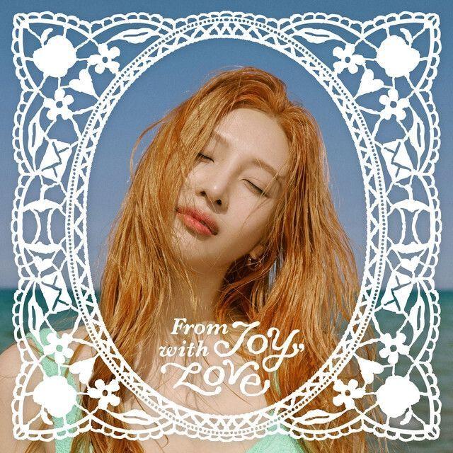 Portada de Sencillo/EP "From JOY, with Love - The 1st Mini Album", de JOY (Red Velvet)