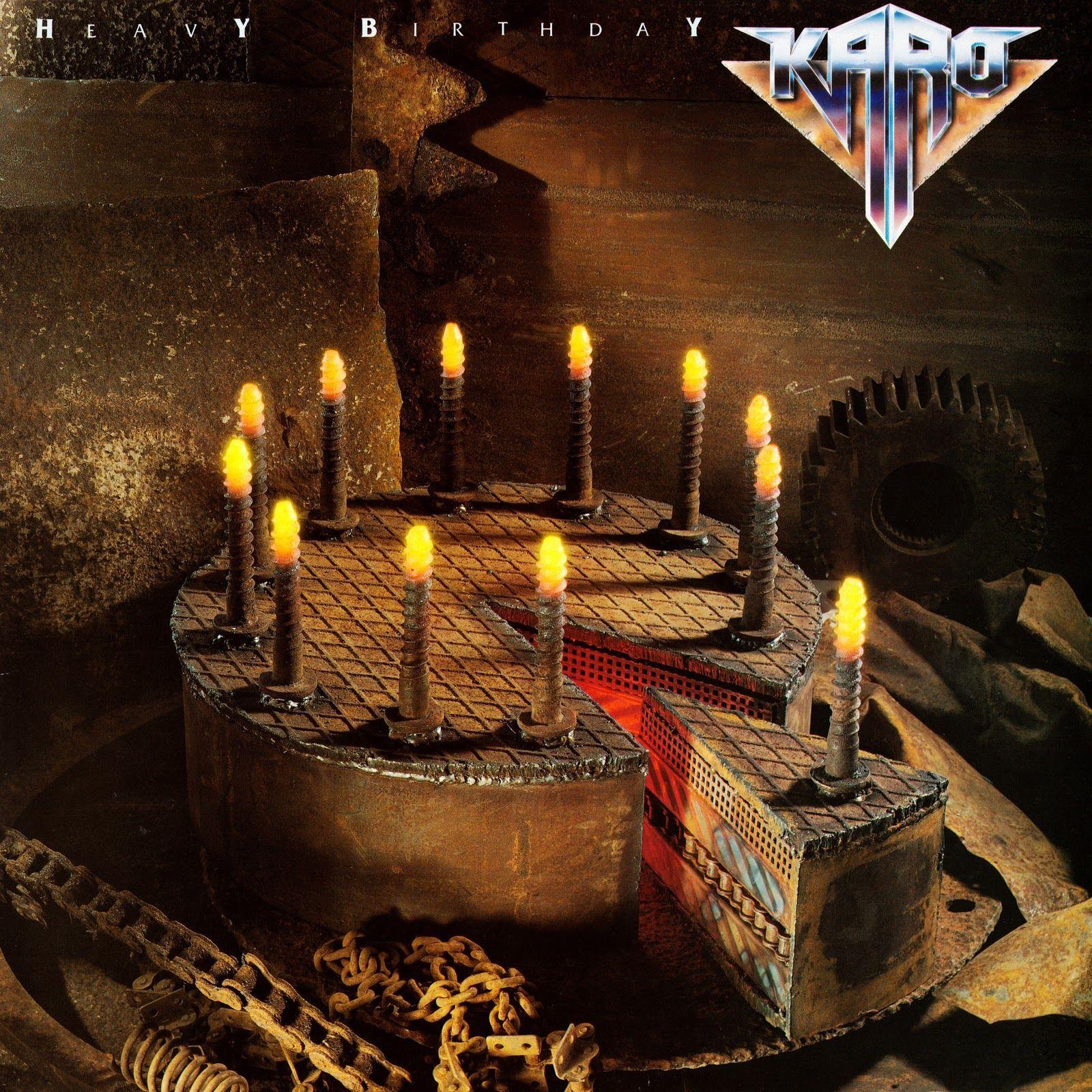 Capa do Álbum "Heavy Birthday", de Karo