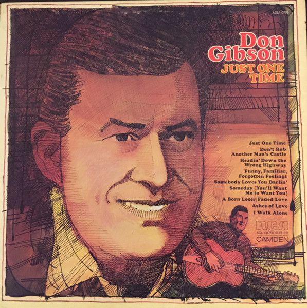 Capa do álbum "Just One Time", de Don Gibson