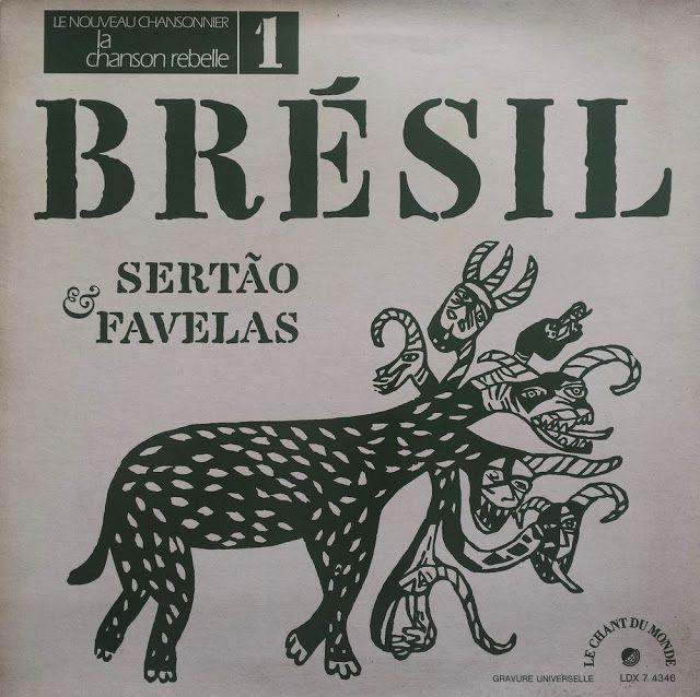 Portada de Álbum "Brésil (Sertão & Favela)", de Zélia Barbosa
