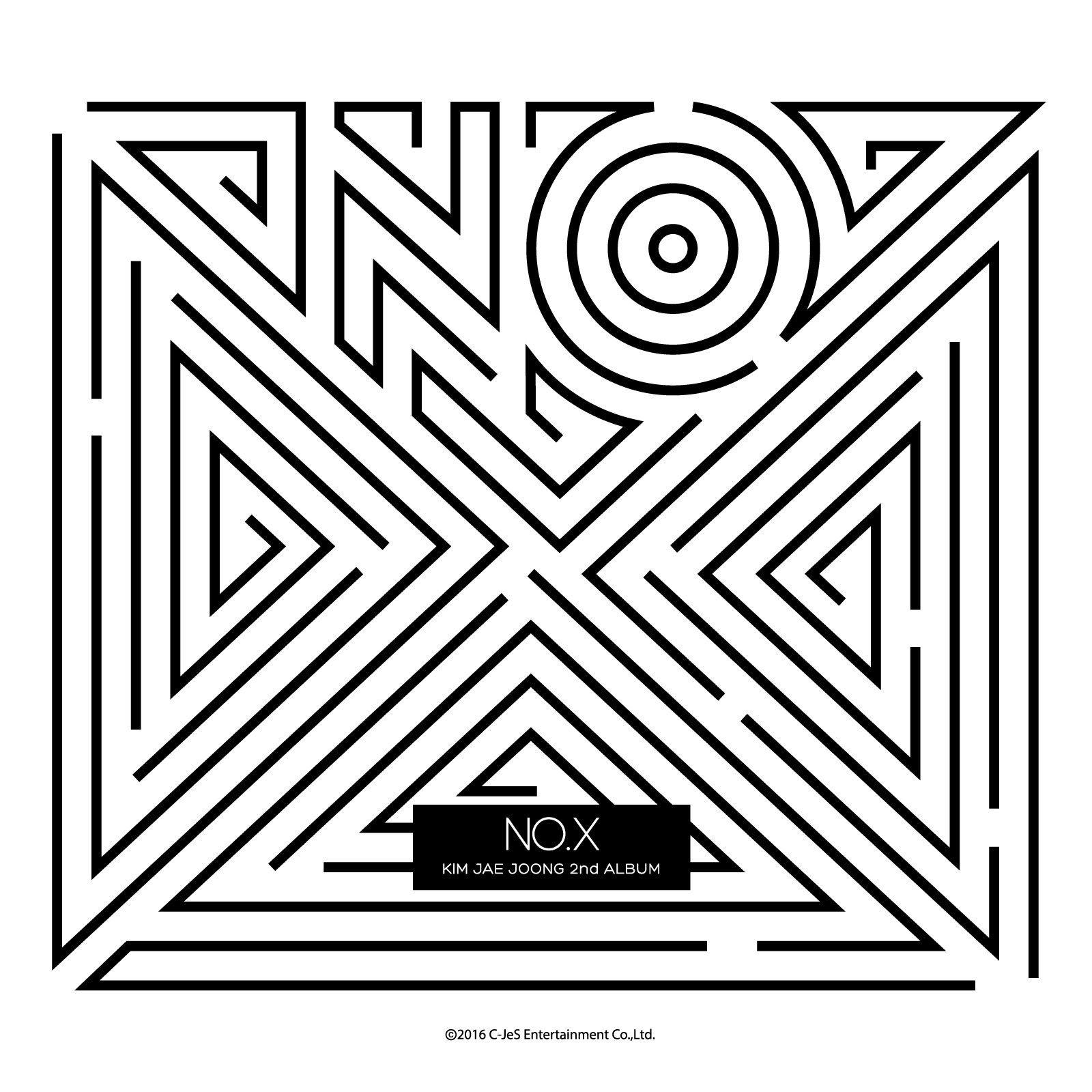 Portada de Álbum "NO.X", de Kim JaeJoong