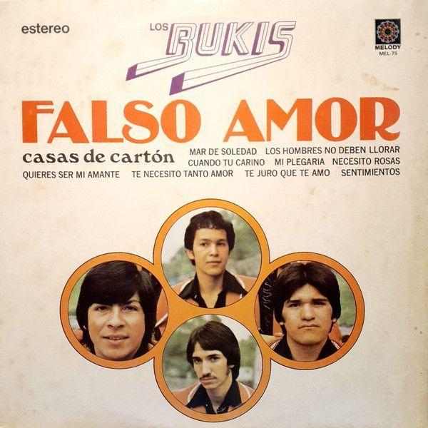 Portada de Álbum "Falso Amor ", de Los Bukis