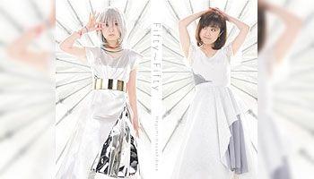 Portada de Álbum "Fifty~Fifty", de Hayashibara Megumi