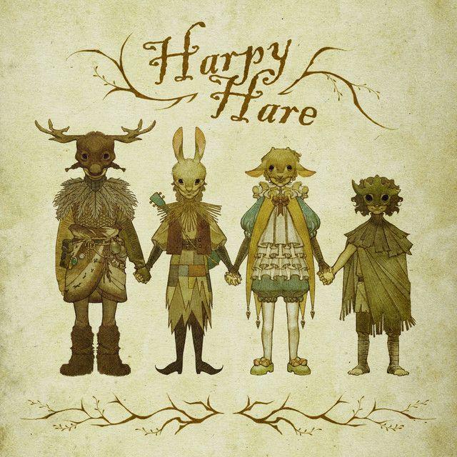 Portada de Sencillo/EP "Harpy Hare", de Yaelokre