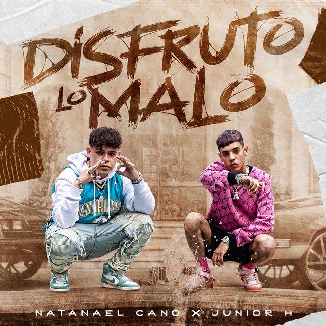 Portada de Sencillo/EP "Disfruto Lo Malo", de Junior H