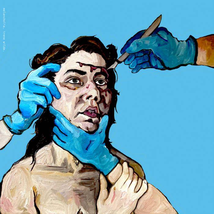 Portada de Sencillo/EP "Melancholia", de Irene Wilde