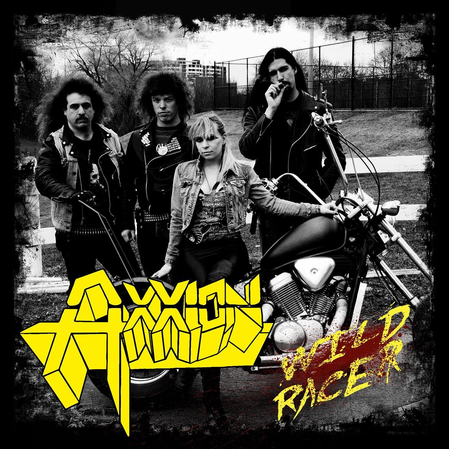 Portada de Álbum "Wild Racer", de Axxion