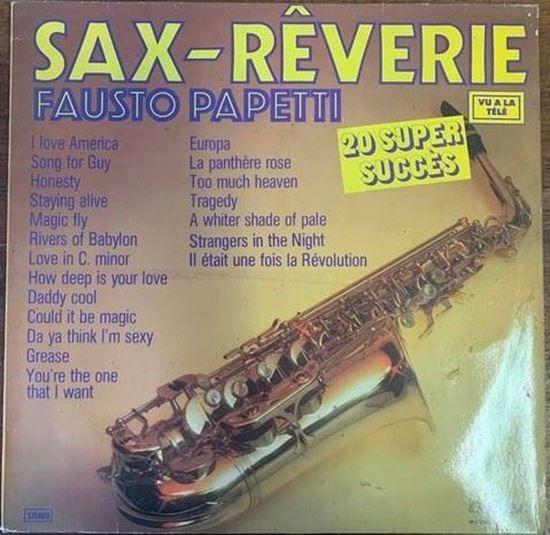 Capa do álbum "Sax-Rêverie", de Fausto Papetti