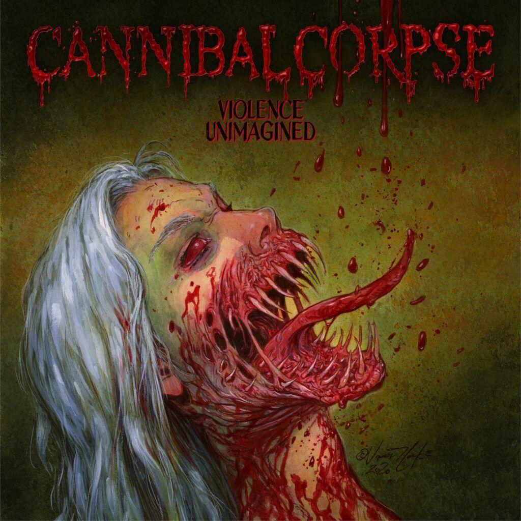 Capa do álbum "Violence Unimagined ", de Cannibal Corpse