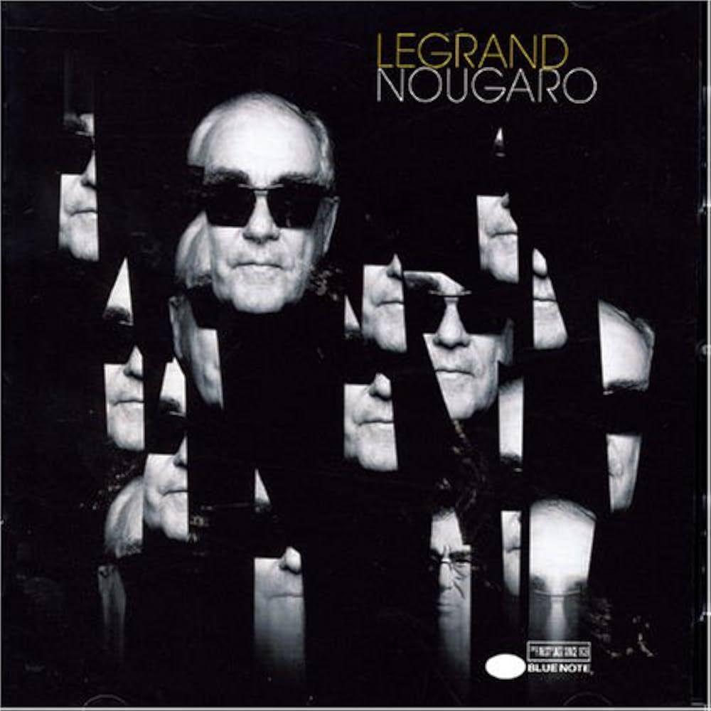 Capa do álbum "Legrand Nougaro", de Michel Legrand