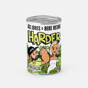Capa do álbum "Harder", de Bebe Rexha