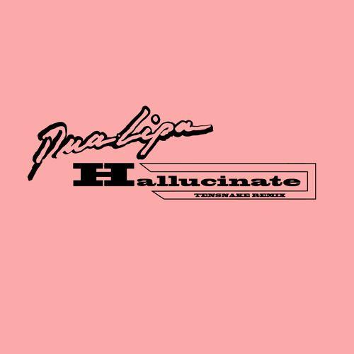 Capa do álbum "Hallucinate (Tensnake Remix)", de Dua Lipa
