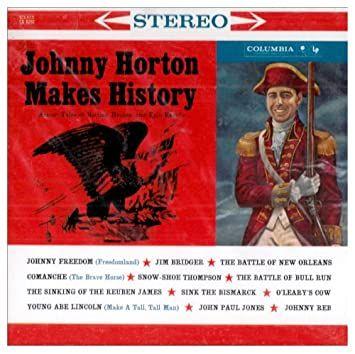Portada de Álbum "Makes History", de Johnny Horton
