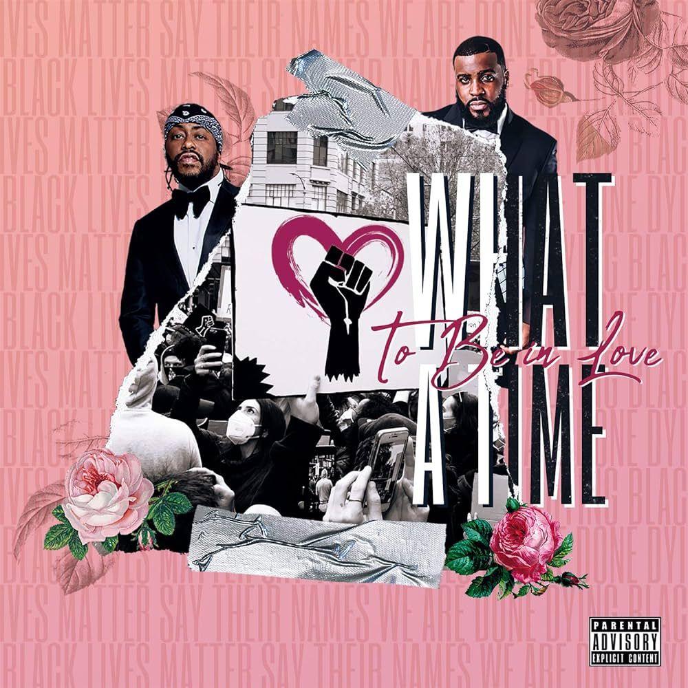 Capa do Álbum "What A Time To Be In Love", de Raheem DeVaughn