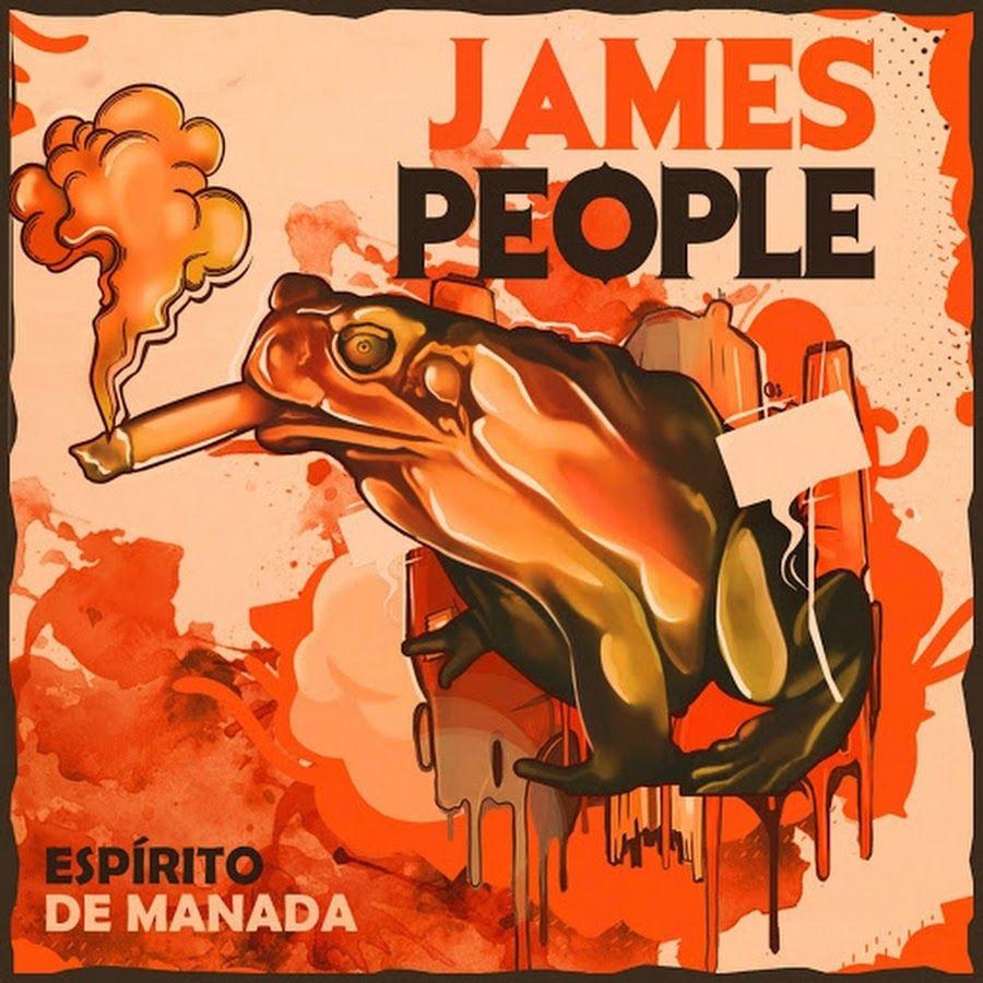 Portada de Álbum "Espírito de Manada", de James People