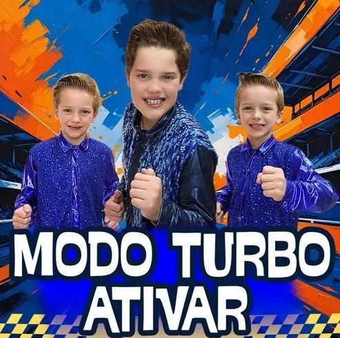 Capa do álbum "Modo Turbo Ativar", de Nícolas Netto