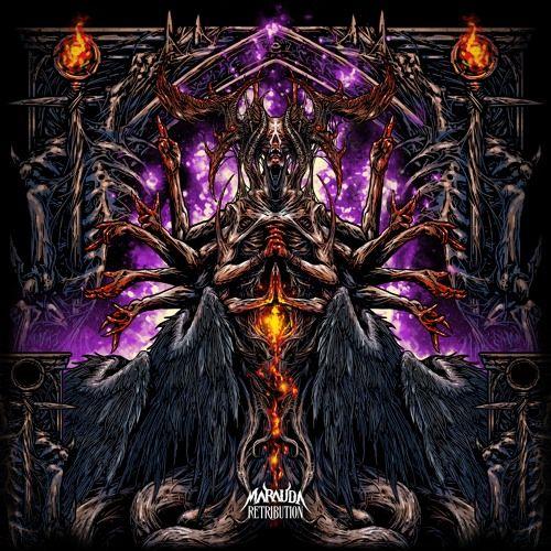 Portada de Sencillo/EP "RETRIBUTION", de MARAUDA
