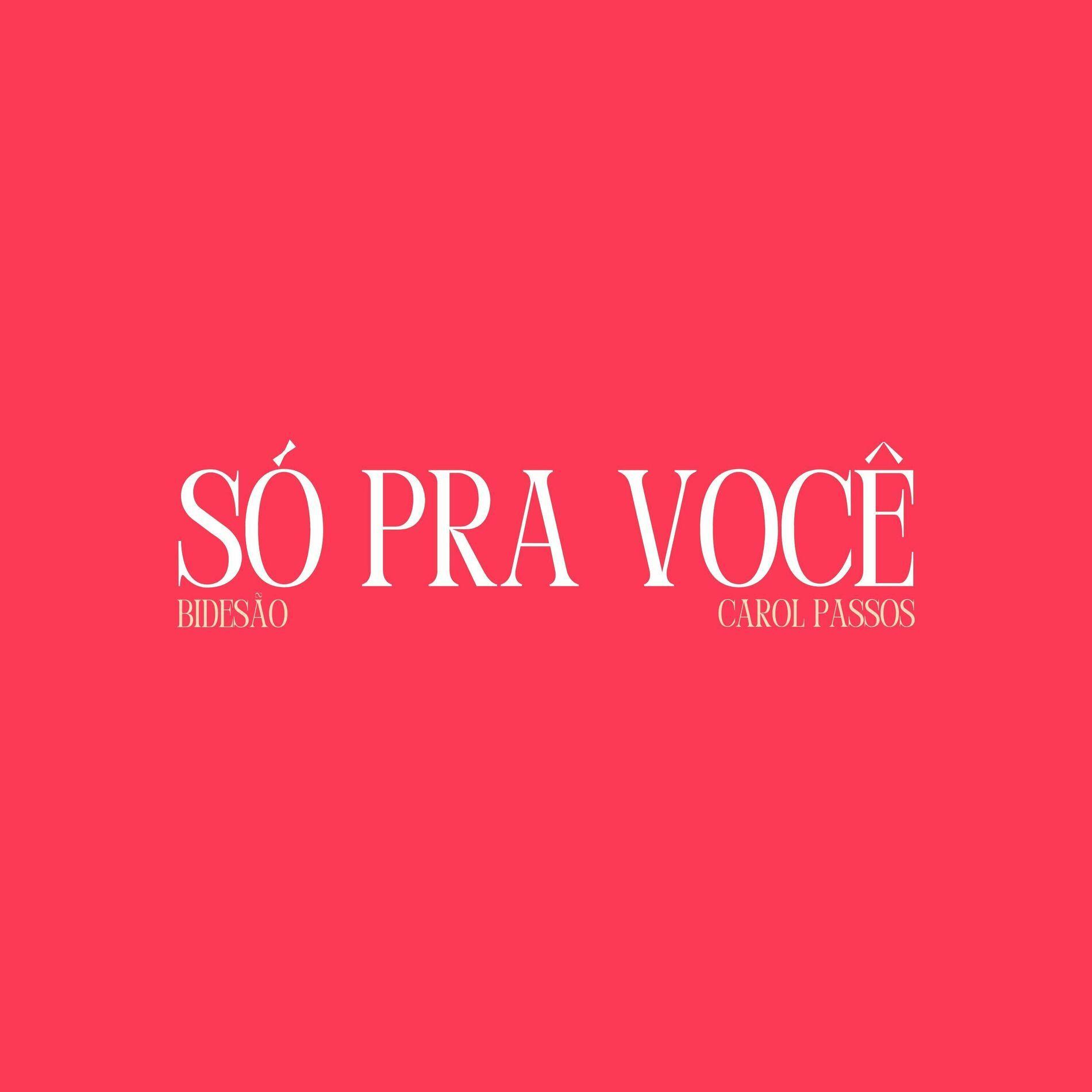 Capa do álbum "Só Pra Você", de Bidesão