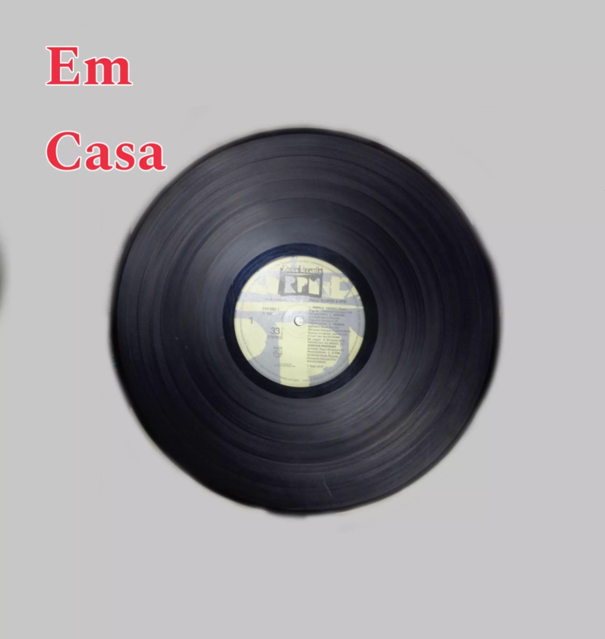 Capa do Álbum "Em Casa ", de RPM
