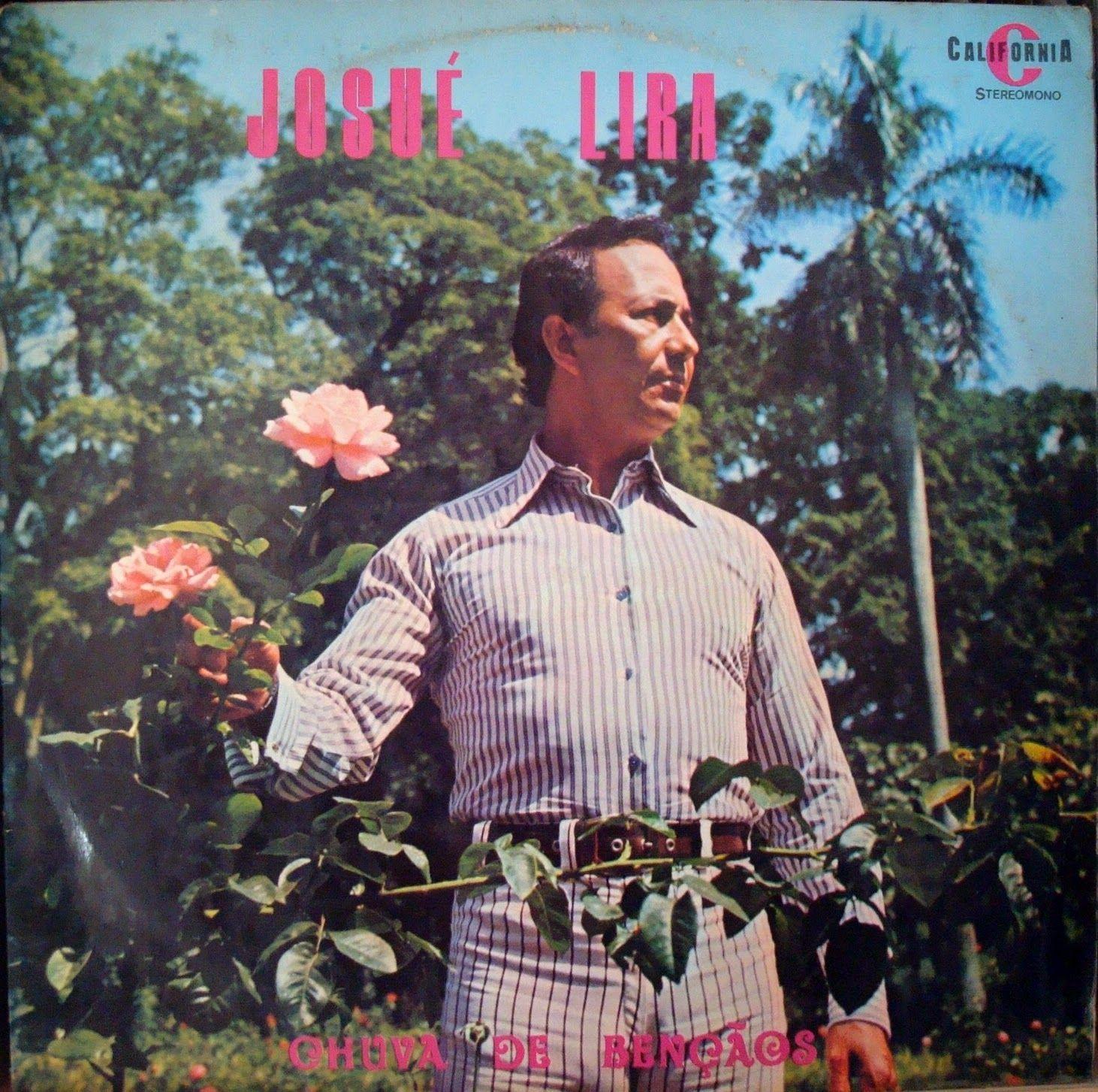 Capa do álbum "Chuva de Bênçãos", de Josué Barbosa Lira