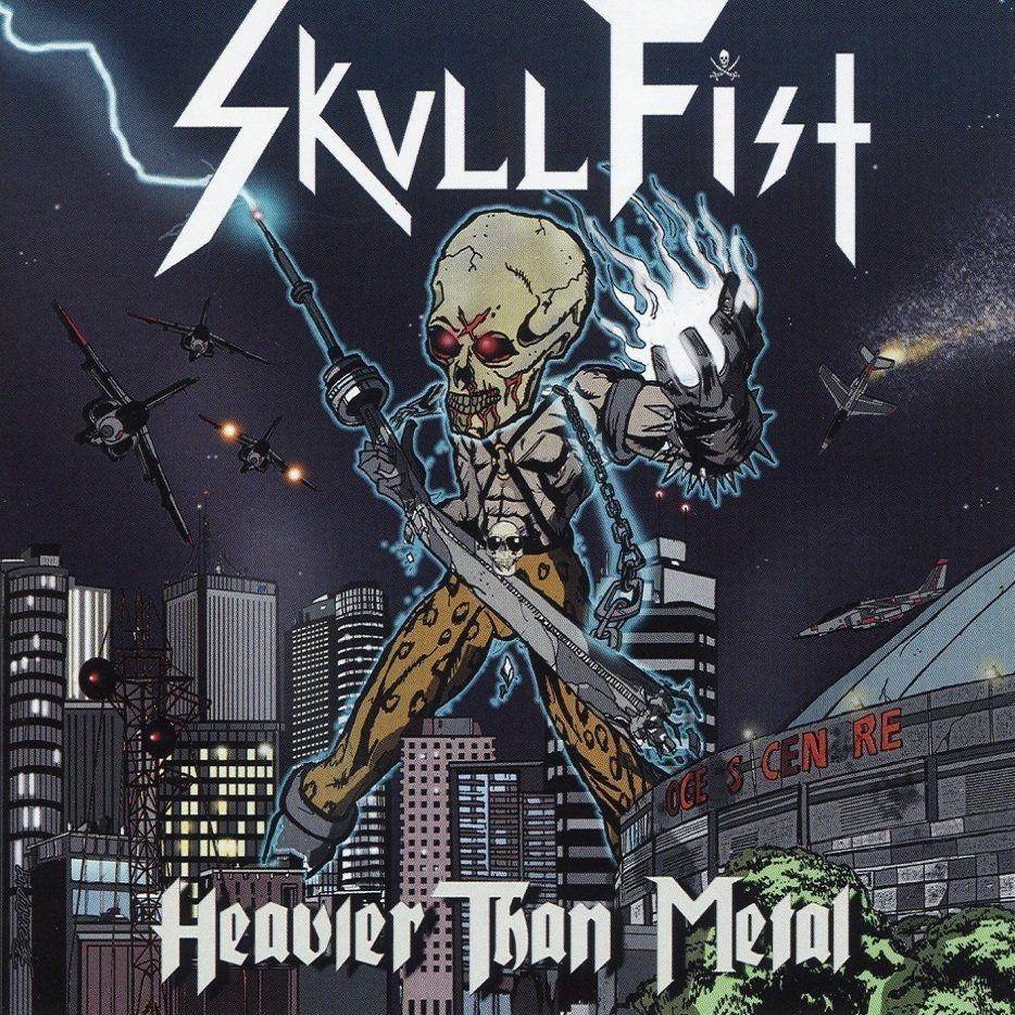 Portada de Álbum "Heavier Than Metal", de Skull Fist