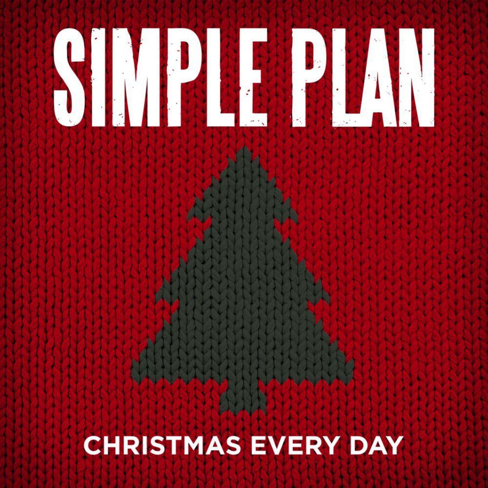 Portada de Sencillo/EP "Christmas Every Day", de Simple Plan