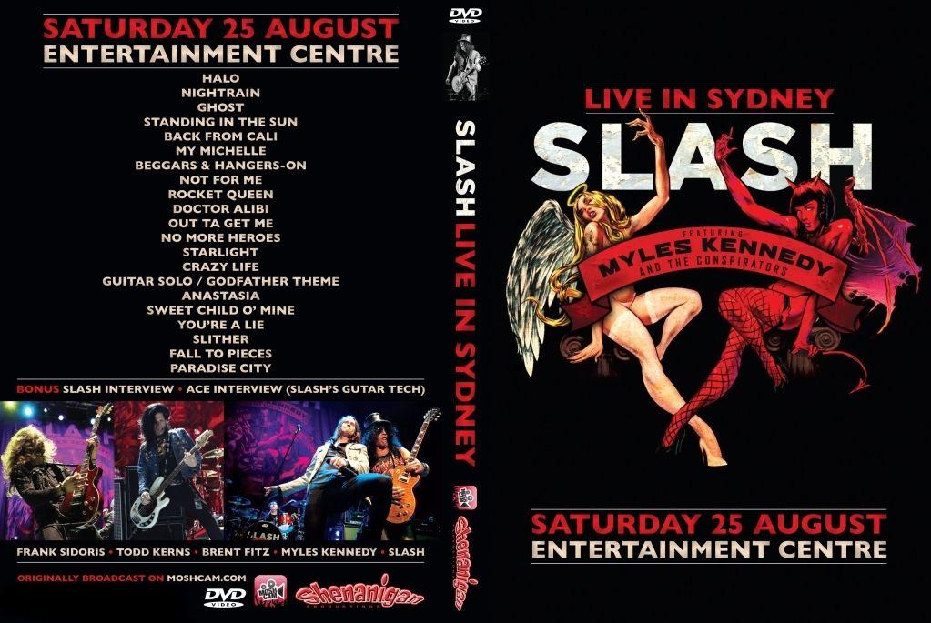 Capa do Álbum "Live in Sydney", de Slash