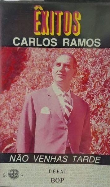 Portada de Álbum "Não Venhas Tarde", de Carlos Ramos