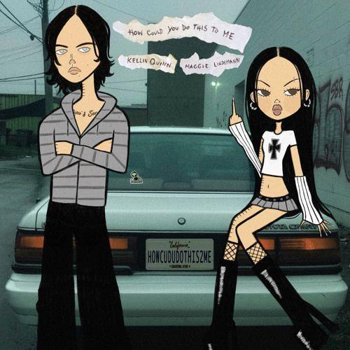 Portada de Sencillo/EP "how could you do this to me (feat. Kellin Quinn)", de Maggie Lindemann 