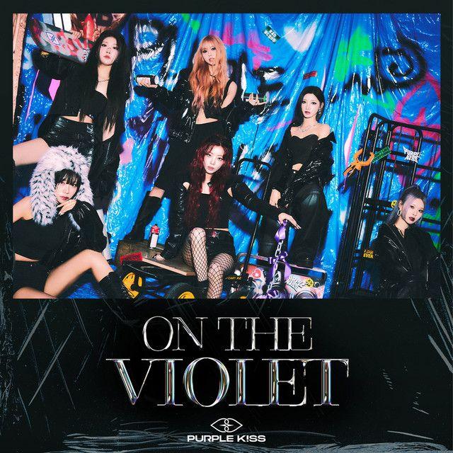 Capa do álbum "ON THE VIOLET", de PURPLE KISS