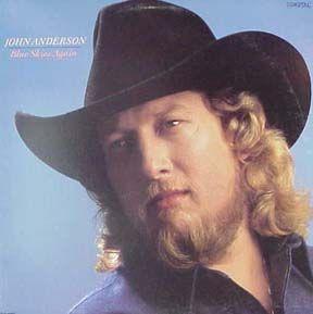 Album cover of "Blue Skies Again" by John Anderson
