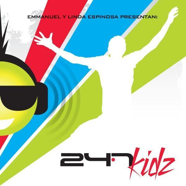 Portada de Álbum "24.7 kidz", de Emmanuel y Linda