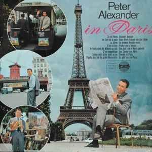 Album cover of "In Paris" by Peter Alexander