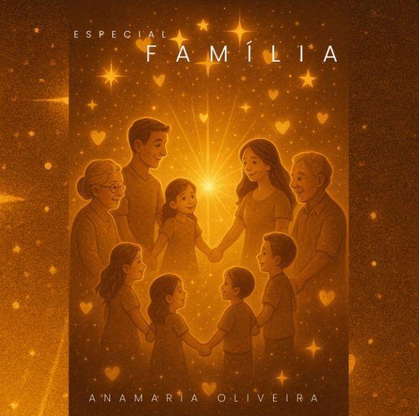 Portada de Álbum "Especial Família", de Anamaria Oliveira