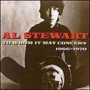 Portada de Álbum "To Whom It May Concern: 1966-1970", de Al Stewart