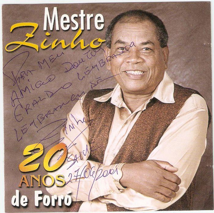 Portada de Álbum "20 Anos de Forró", de Mestre Zinho